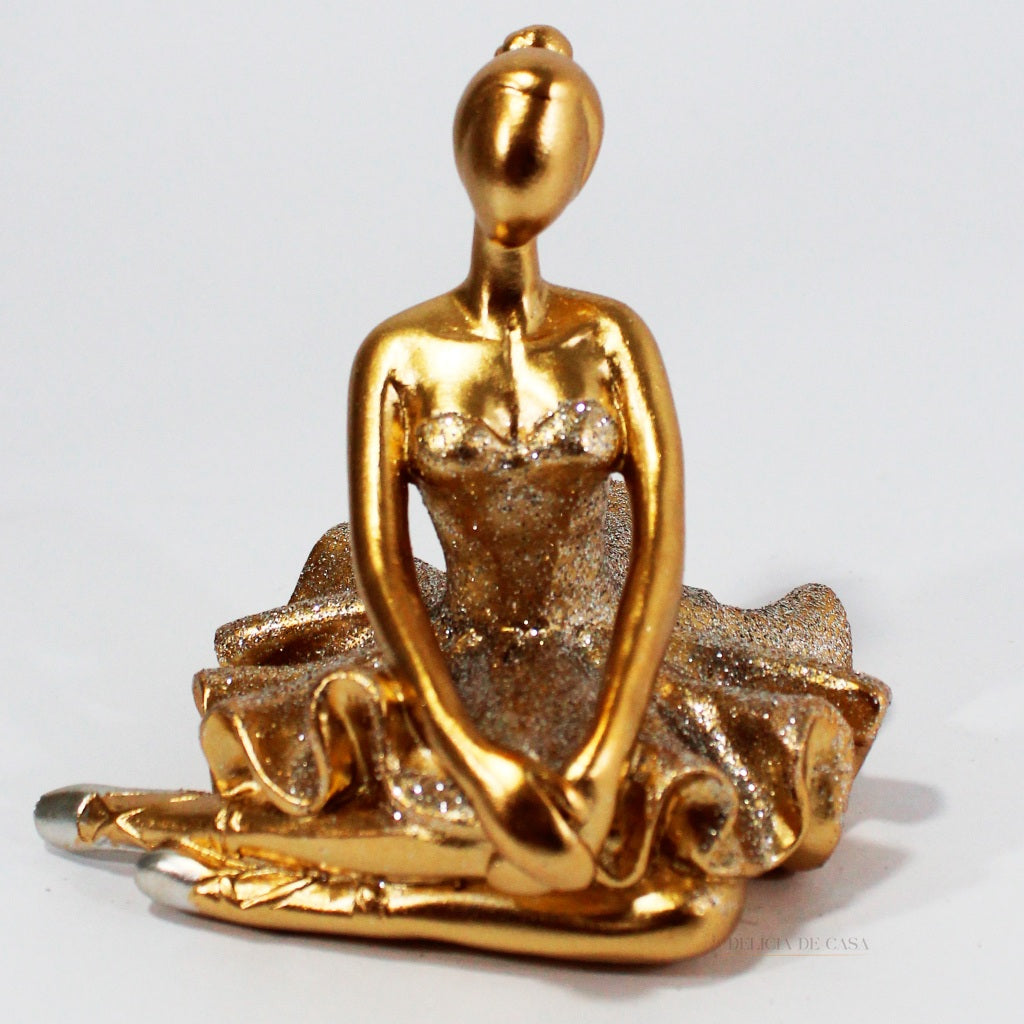 Estátua Bailarina em Resina 10 cm