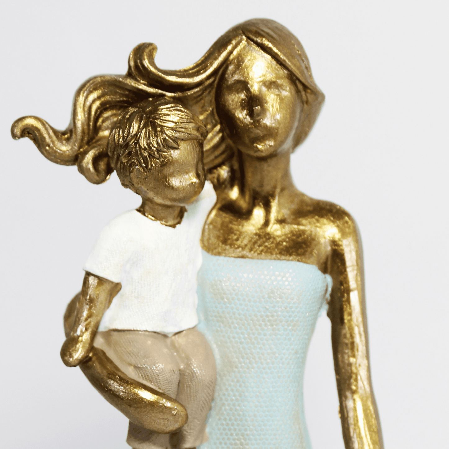 Estátua Decorativa Mãe e Filhos