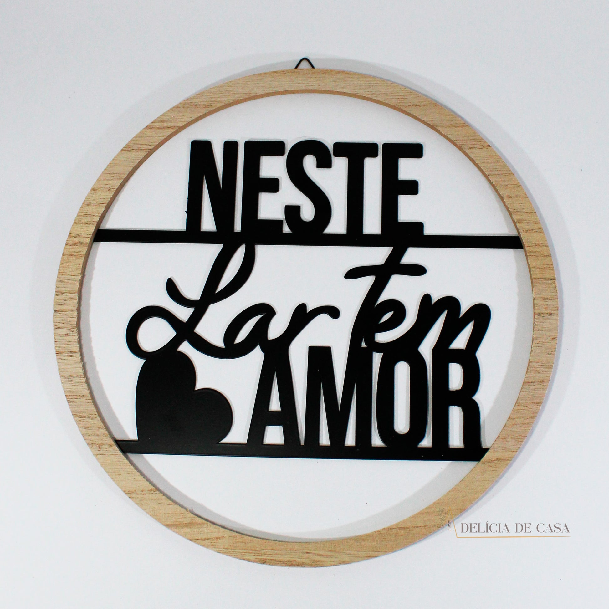 Quadro Decorativo - Nesse Lar tem Amor