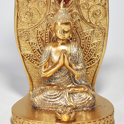 Incensário Porta Incenso Mão 7 Chakras Buda – Oração e Meditação Mão de Hamsá