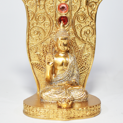Incensário Porta Incenso Mão 7 Chakras Buda – Oração e Meditação Mão de Hamsá