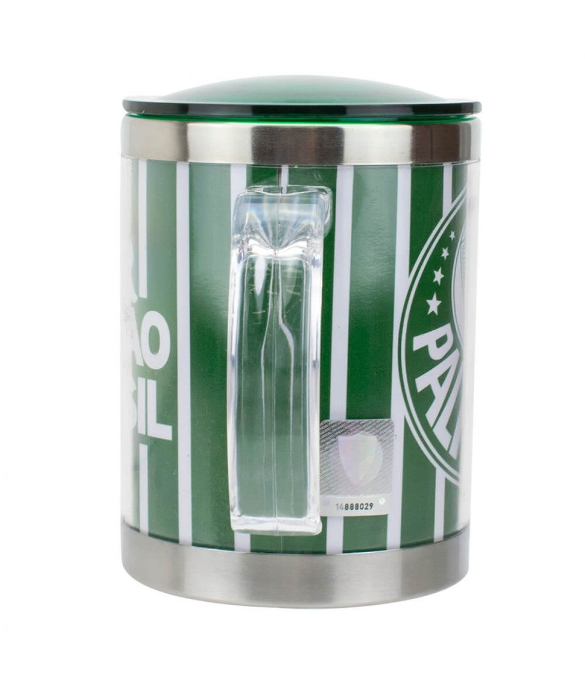 Caneca Térmica Com Tampa Palmeiras Licenciado 450ml Oficial